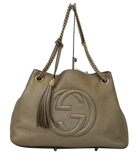 gucci chain backpack|gucci handbags with gold chain.